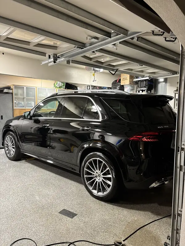 Black Mercedes SUV